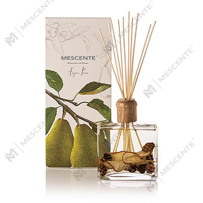 Luxury Flower Sola Wood Aroma Reed Diffuser With Box