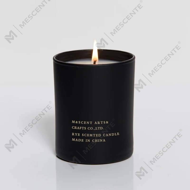 Large White Wood Wick Aromatherapy Scented Essential Oil Candles