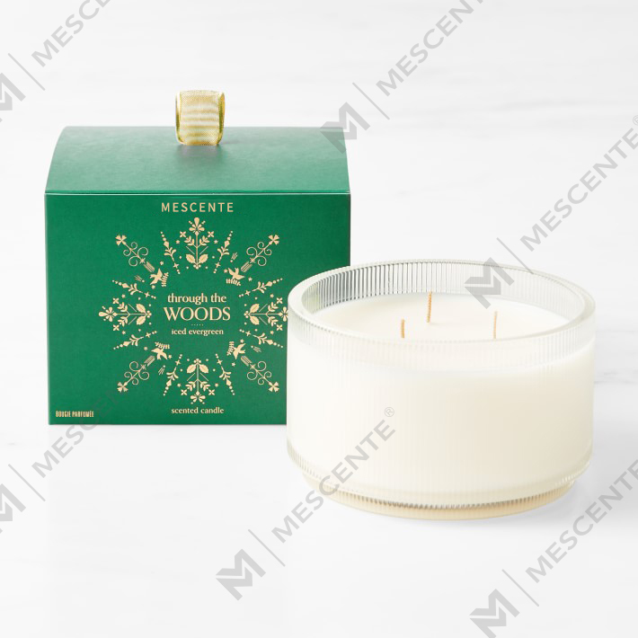 M&Scent Custom Made Logo Homemade Organic Clarity Scented Soy Candles Private Label In Glass Jar