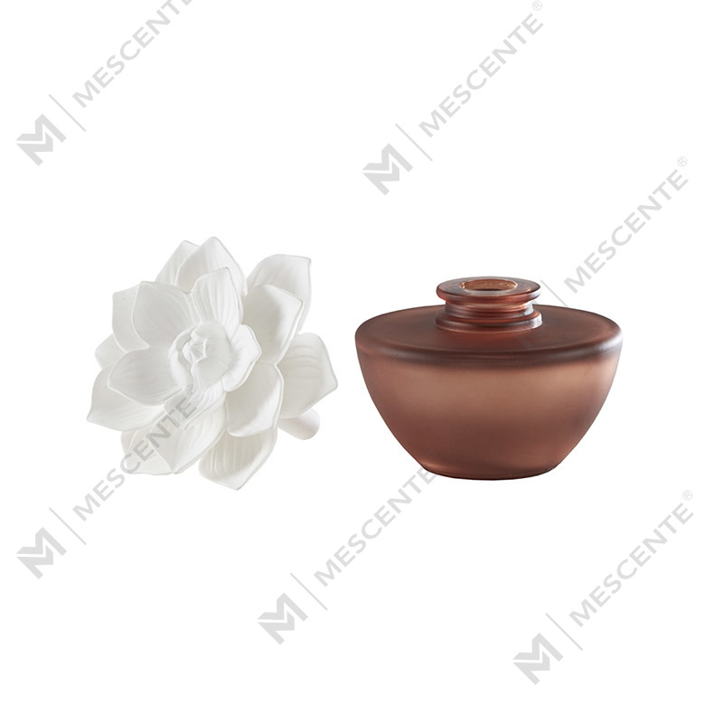 White Flower Mini Perfume Aroma Reed Diffuser Oil, fragrance Thailand Reed Diffusers Gift Set