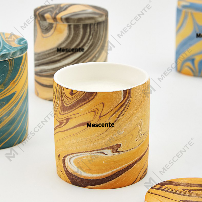 M&Scent Wholesale Cheap Customized Luxury Private Label Pillar Scented Soy Wax Wood Wick Aroma Candle