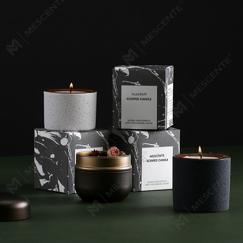 M&Scent Customized Decorative Luxury Private Label Woodwick Scented Soy Wax Candle