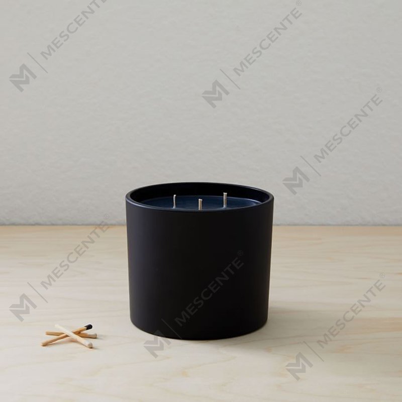 M&SCENT Natural Christmas Widely Used Glass Jar Scented Soy Wax Candle with Folding Box