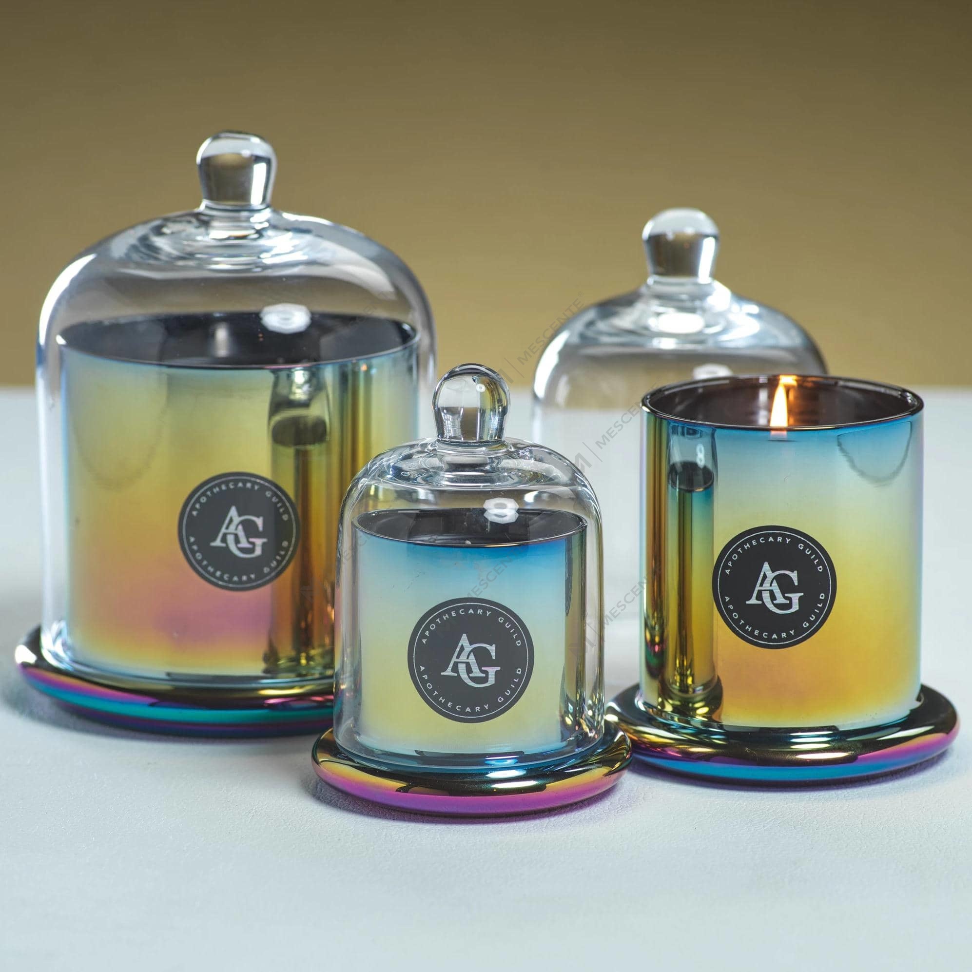 M&Scent Decorative Romantic Wedding Bell Jar Glass Dome Cover Scented Candle  A29275