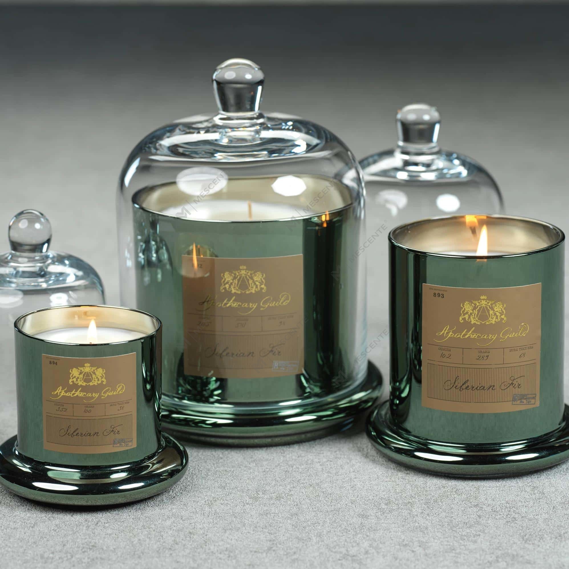 M&Scent Decorative Romantic Wedding Bell Jar Glass Dome Cover Scented Candle  A29275