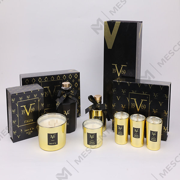 M&Scent Home Fragrance Reed Diffuser Gift Set With Scented Candle A29260-2