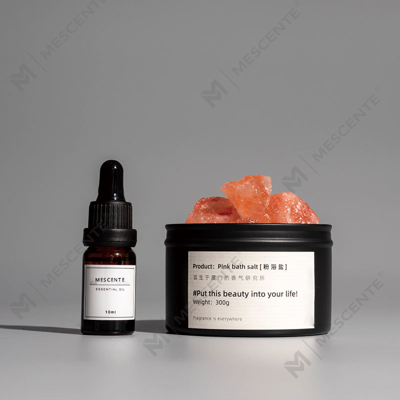 Essential Oil Fragrant Scented Incense Stone In Transparent Glass Jar With Natural Essential Oil A29200-Export pass