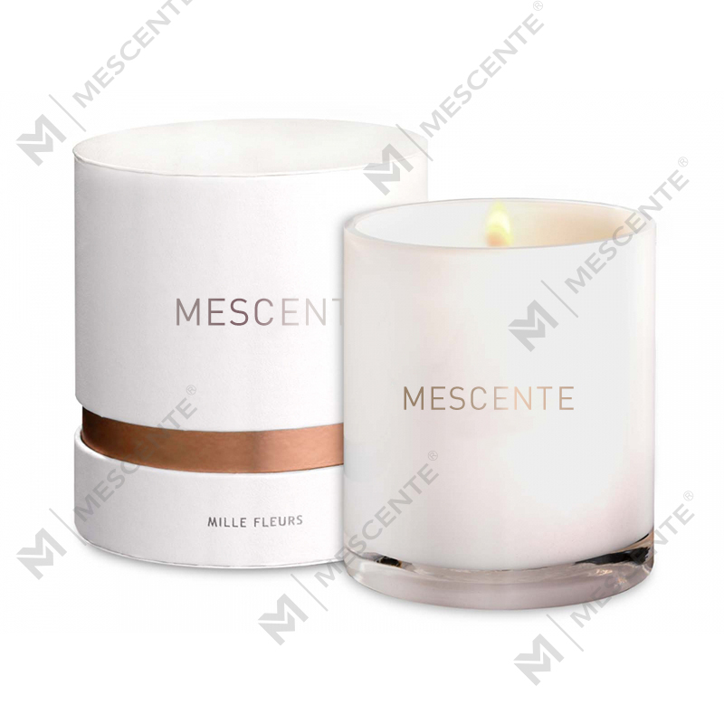 M&Scent Custom Luxury Matte Glass Wick Sented Candle 100 Hours, Scented Private Label Candles