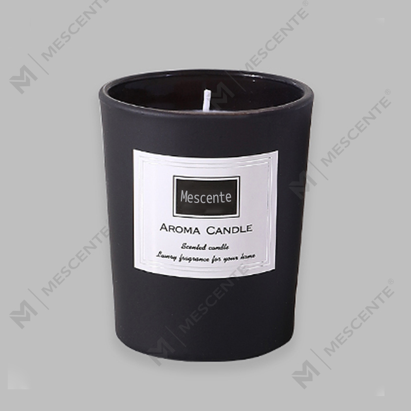 M&Scent custom printed peony scented soy wax candles, digital scented candle