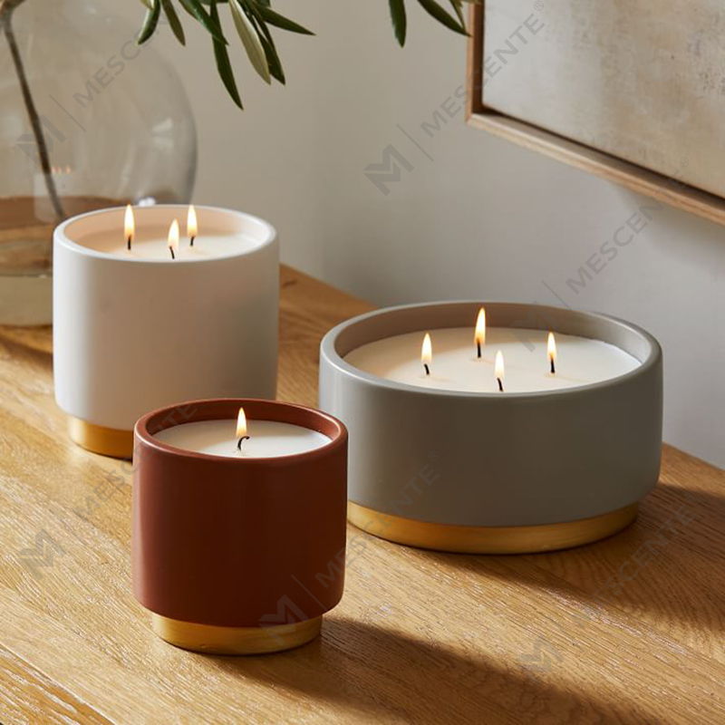 High Quality Customised Luxury Private Label Colored Soy Wax Scented Candles In Bulk