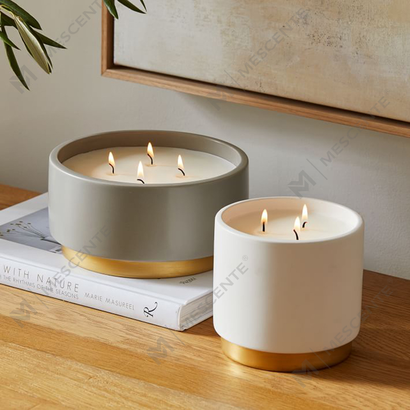 High Quality Customised Luxury Private Label Colored Soy Wax Scented Candles In Bulk