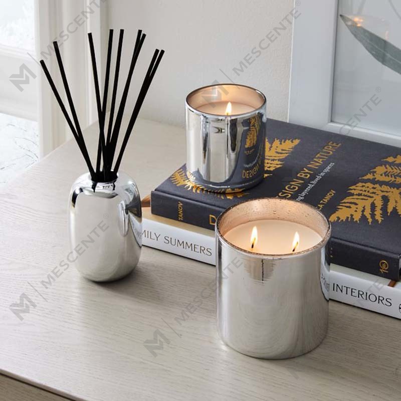 Luxury Custom Private Label Alpine Silver Scent Candles