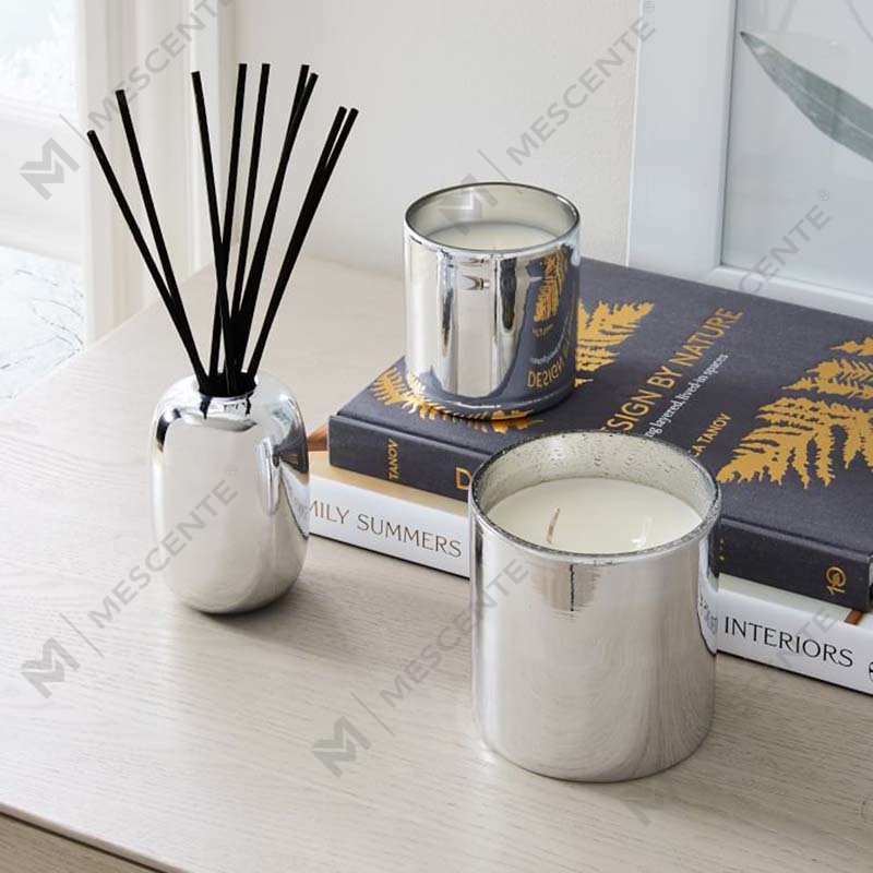 Luxury Custom Private Label Alpine Silver Scent Candles