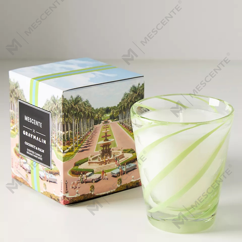 M&Scent Luxury White Soy Wax Personalised Logo Wedding Scented Candles