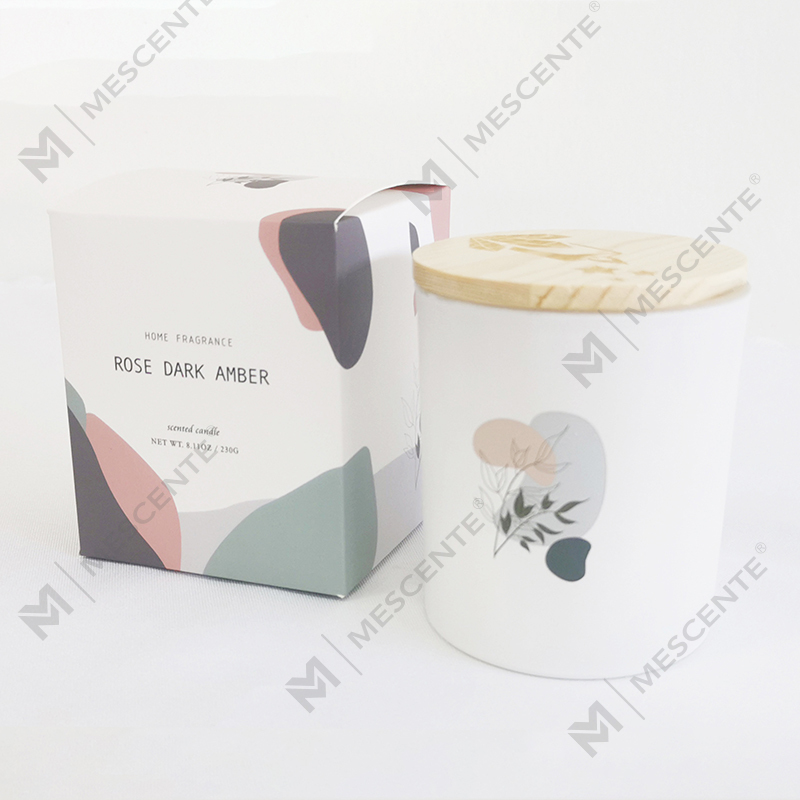 M&Scent Multiple 100% Natural Aroma Scented Soy Candles in Glass Jar With Lid