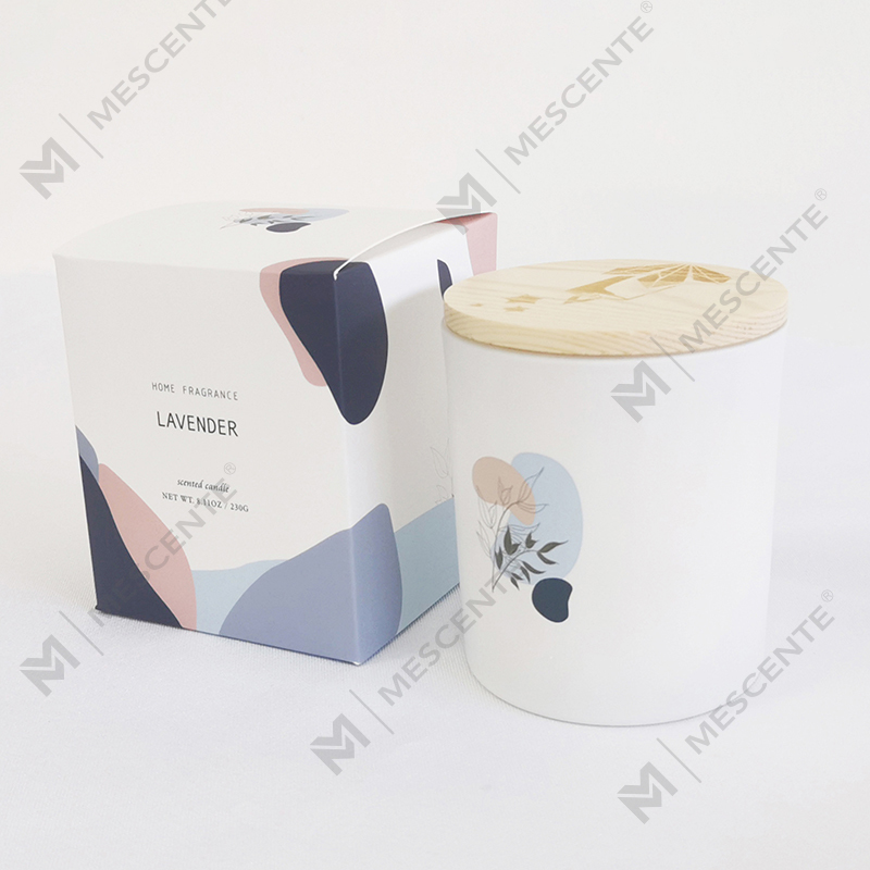 M&Scent Multiple 100% Natural Aroma Scented Soy Candles in Glass Jar With Lid
