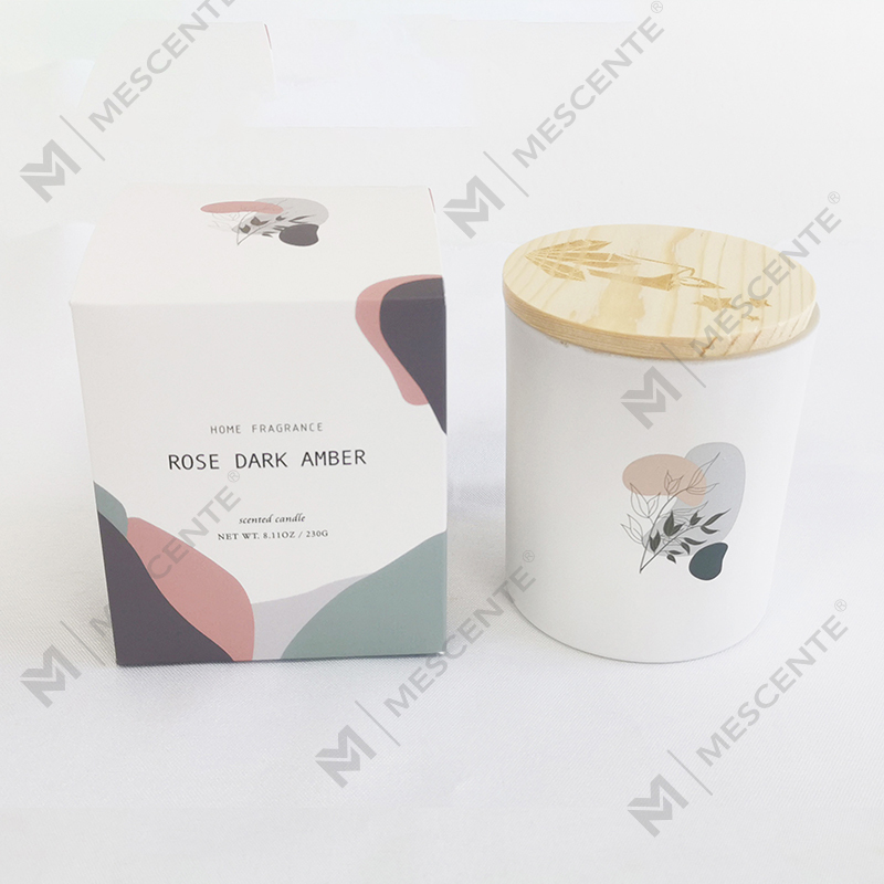 M&Scent Multiple 100% Natural Aroma Scented Soy Candles in Glass Jar With Lid