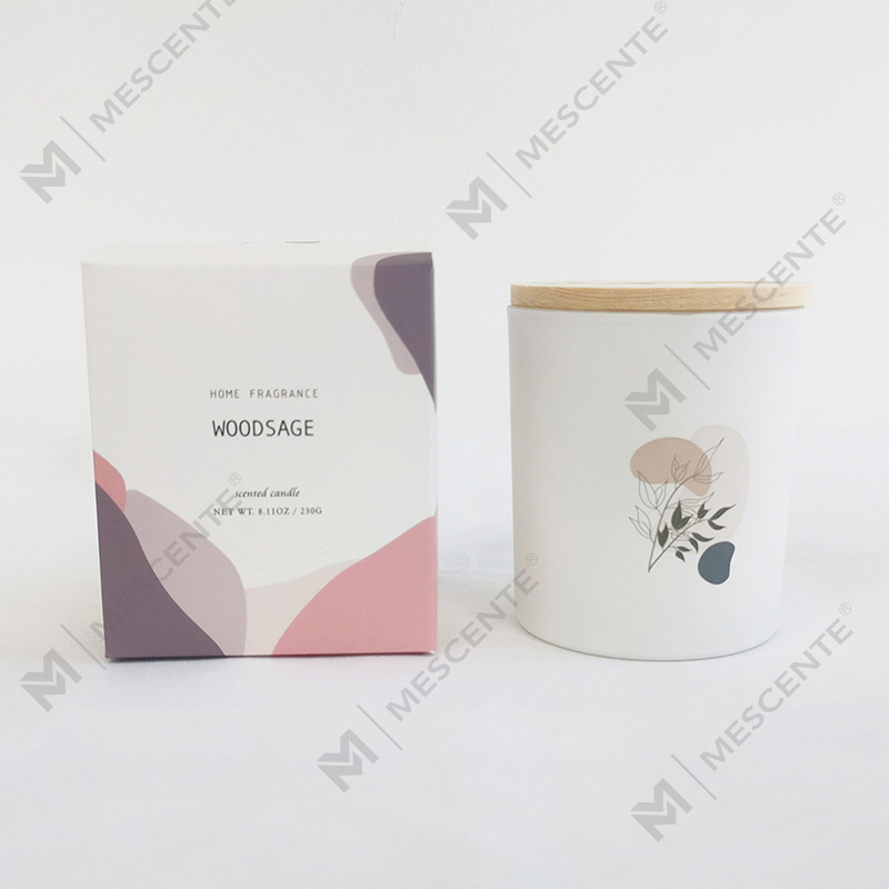 M&Scent Multiple 100% Natural Aroma Scented Soy Candles in Glass Jar With Lid