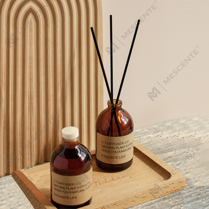 M&Scent luxury decor home reed diffuser and scented candle set with box packaging
