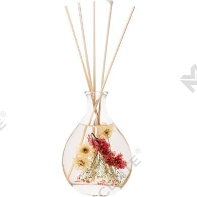 M&Scent wholesale luxury private label glass bottle rattan stick reed diffuser sets with stopper